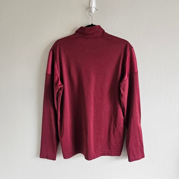 Nike FSU Seminoles Burgundy Dri-fit Long Sleeves Jacket Size M - Picture 2 of 8